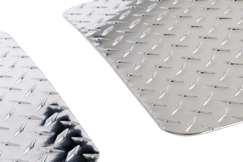 Deezee Dee Zee DZ1808 Brite-Tread Universal Aluminum Mud Flaps 11" x 19" - Image 3